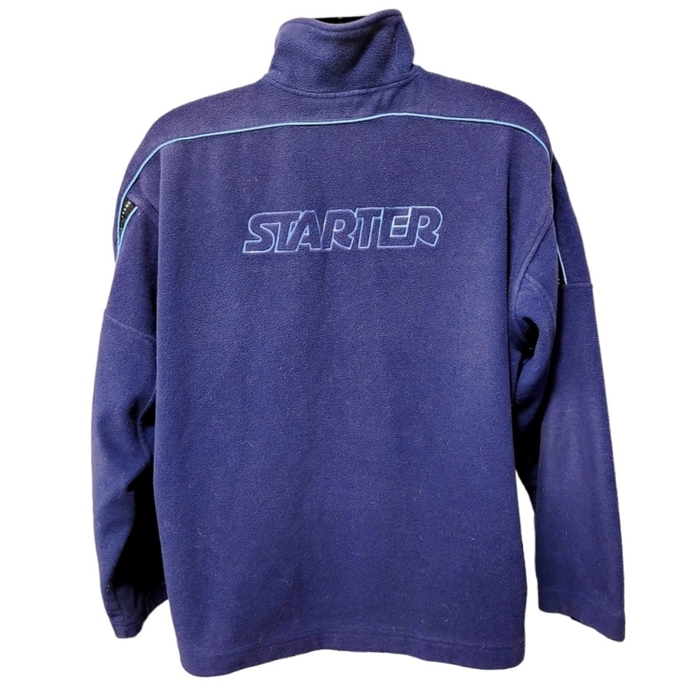 STARTER Men's Vintage Crewneck Sweater - Navy Blue